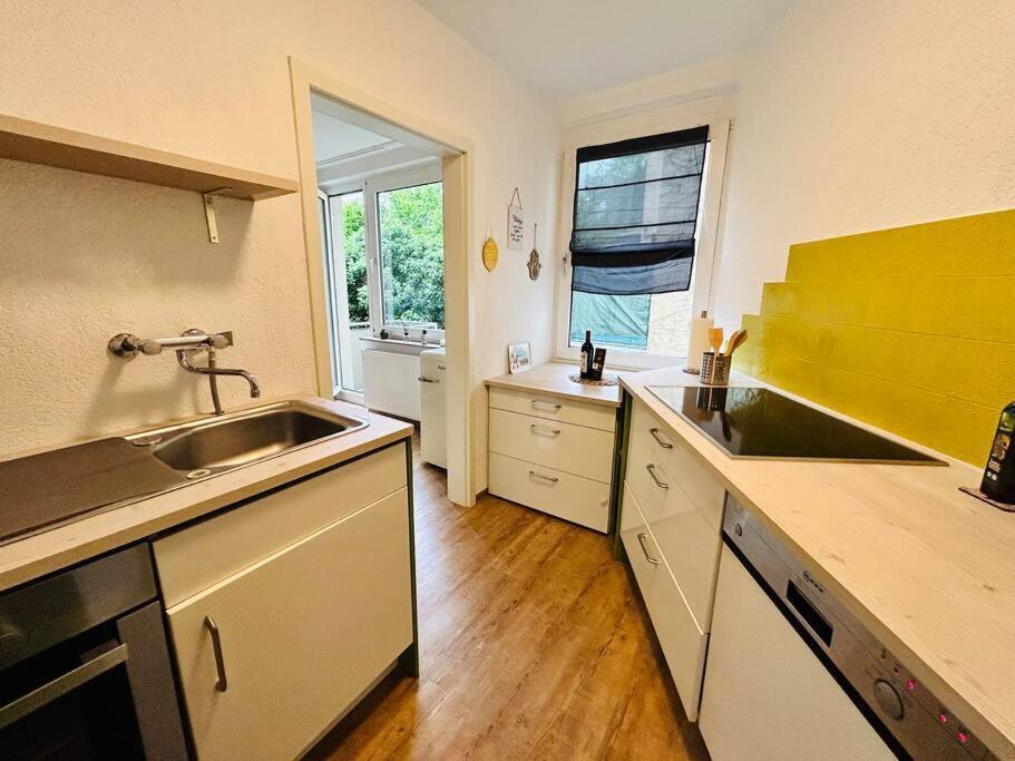 Schickes Messe Appartement Mitten In Essen Exteriér fotografie